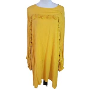 Boohoo Boho Festival Tassel Dress Size 14